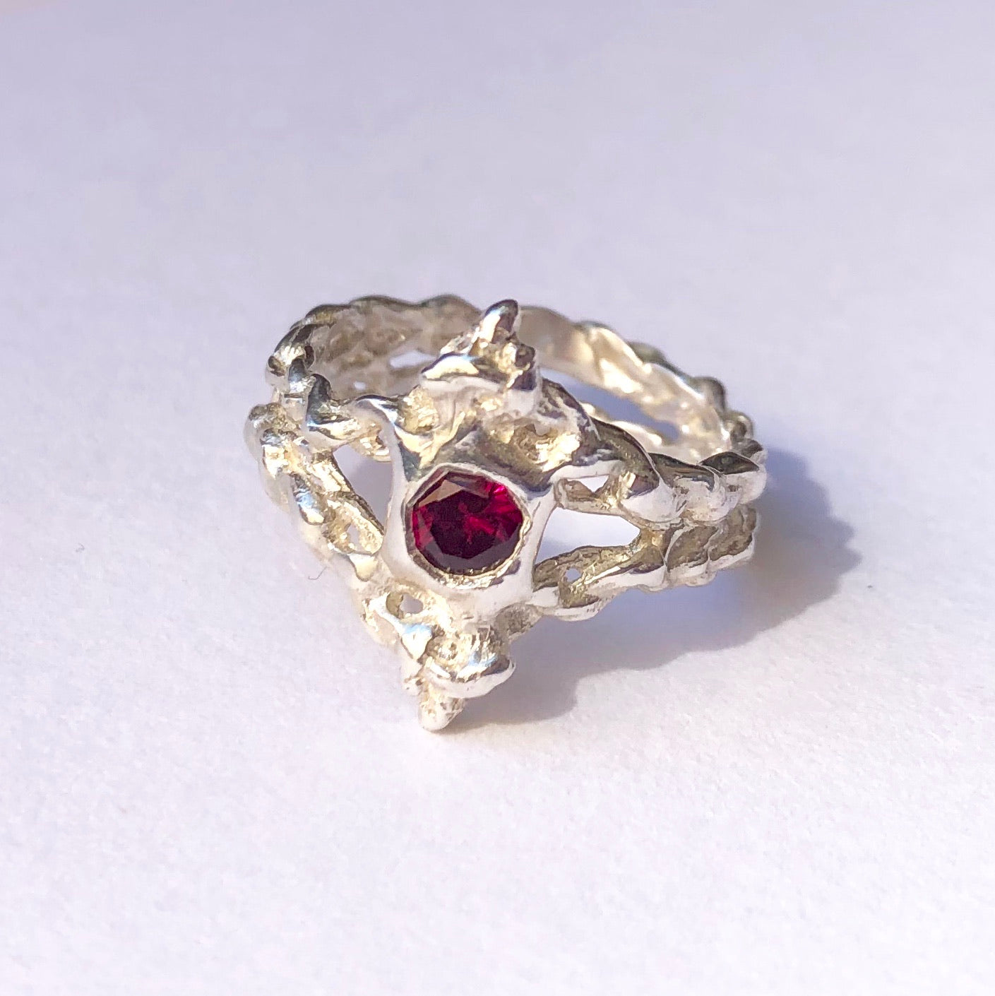 RUBY AMFORTAS RING